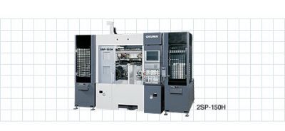 日本大隈并联双主轴数控车床2SP-150H